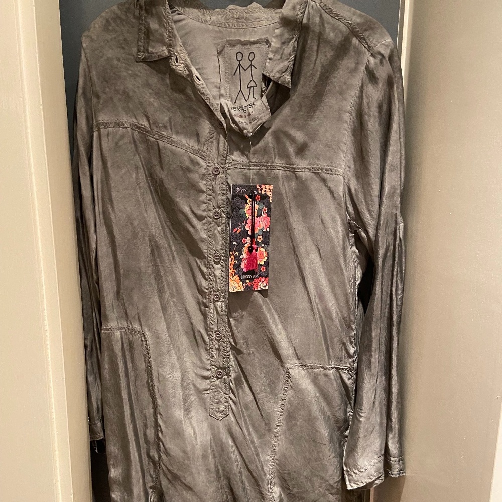 Johnnywas Pete & Greta Grey Tunic
